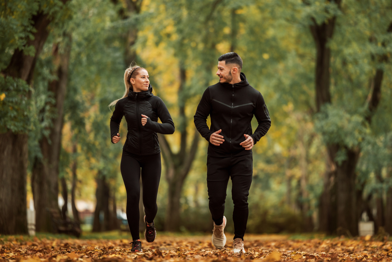 Young people, healthy lifestyle.